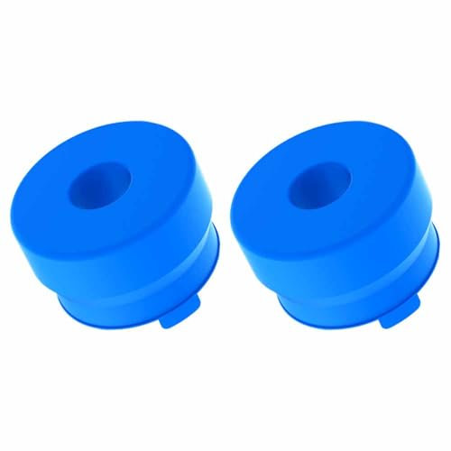 2pcs Water Jug Cap, Resuable Drinking Water Bottle Lid 2/3/4/5 Gal Water Dispenser Cap Replacement for 55mm/2.16in Diameter Bucket