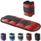 G5 HT SPORT Chevillères Poids Poignets Poids | Ajustables Avec Fermeture Velcro | Pour Fitness, Yoga, Réhabilitation, Jogging, Gymnastique, Aérobic, Gym (2 X 2 KG (ROUGE))