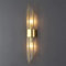 Moderne Wandleuchten für Wohnräume, Schlafzimmer Wandleuchte, Vanity Kristall Wandlampe, Luxus LED Licht, Schlafzimmer, Hotel, Nachttischlampe, Flur, Gang (Gold)