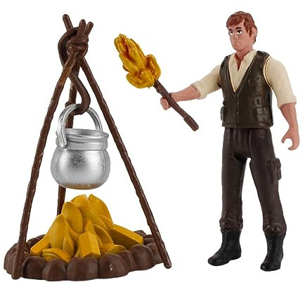 VICASKY Picknick-szenenmodell Aus Hochwertigem Material Camping-Lagerfeuer-Modell Für Outdoor-beobachtung Statisches Lagerfeuer-szenenmodell Für Garten Und Topfdekoration