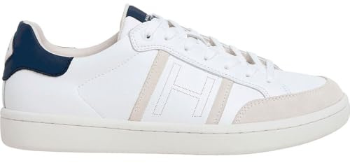 Hackett London Herren Bond Match Sneak, weiß, 43 EU
