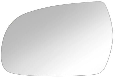 Mingke Spiegelglas Ersatz für Audi A3 8P 2010 bis 2012,A4 8K 2009 bis 2015,A5 8T und 8F 2009 bis 2017 Links,Fahrerseite Beheizbar Außenspiegel Glas mit Trägerplatte