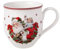 Villeroy & Boch Toy's Delight Santa Claus Mug, 390 ml Christmas Cup for Hot Drinks, Winter Toys Theme, Porcelain Coffee Mug