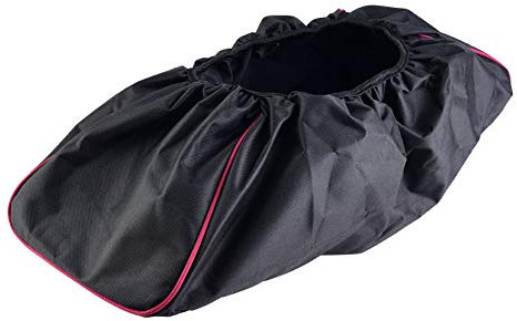 Housse de treuil noire imperméable anti-poussière en tissu Oxford doux imperméable pour treuil capacité de 3,6 à 7,9 kg pour remorque SUV