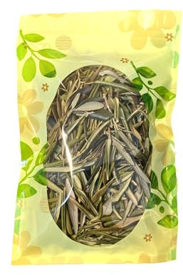 Organic Olive Leaf Tea – Premium Mediterranean Herbal Infal Herbal Infusion – 100% Certified Organic Dried Olive Leaves – Naturally Caffeine Free – Vegan – Traditional Greek Botanical Tea | 40g