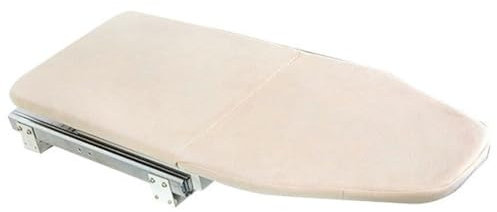 Wall-mounted ironing board, pull-out ironing station, foldable, 180° swivel ironing station with heat-resistant lid Space-saving laundry drawer wardrobe for domestic use 80 x 30 x 15 cm(Beige)