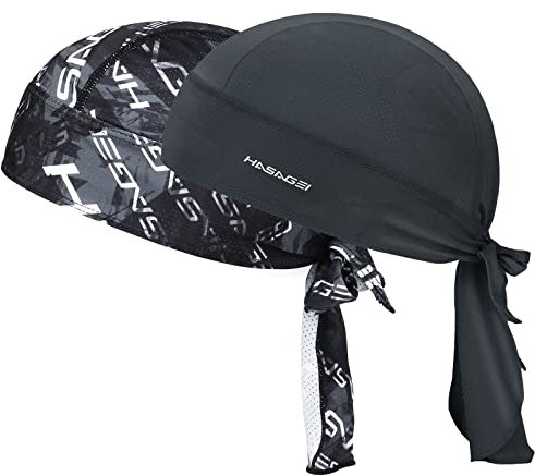 HASAGEI Sports Bandana Cap Bandana Kopftuch Fahrrad Kopfbedeckung Atmungsaktiv nimmt Schweiß auf Hat