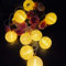 ENLACE Lichterkette Lampion, 1,5M 10 LED Lampions Lichterkette Innen Außen, Warmweiß Lampions Lichterketten für Hochzeit Garten Terrasse Party Balkon Deko