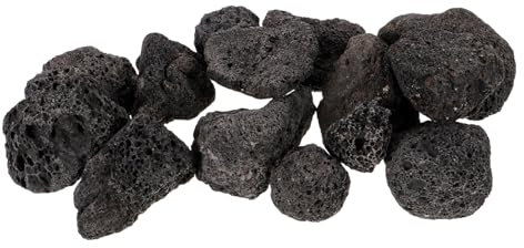 Abaodam 1Packung Vulkangestein Für Aquarien Natürliche Lavasteine Dekoration Für Topfpflanzen Poröse Steine Für Gartenteiche Und Wasserspiele Umweltfreundliche Aquariensteine