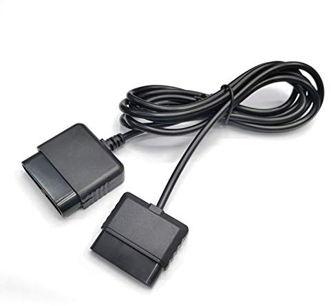 2PACK PS2 Controller Extension Cable Cord 6ft/1.8m Controller Extension for Sony Playstation 2 PS2 Game Console