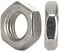 OPIOL QUALITY® 10 Stück Sechskantmuttern M24 niedrige Form DIN 439 aus Edelstahl A2 V2A Flachmuttern halbe Mutter Halbmuttern