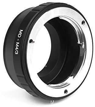 MD - M4/3 Objektivadapter kompatibel mit Minolta MD Objektiv an Micro 4/3 MFT Adapter