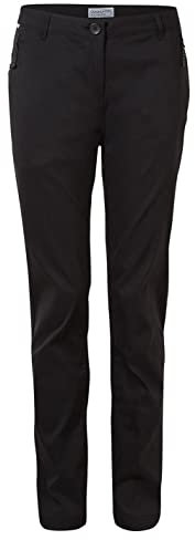 Craghoppers Damen Kiwi Pro Stretch Wanderhose, Schwarz, 38 EU