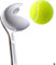 AnNafi Speed Arm Cricket-Übungswerfer und Ball-Tonabnehmer, Hundewerfer, Apportier- und Faltset, Cricket-Ausrüstung (mit Tennisball, Weiß)