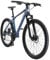 BIKESTAR Hardtail Aluminium Mountainbike Shimano 21 Gang Schaltung, Scheibenbremse 27.5 Zoll Reifen | 18 Zoll Rahmen Alu MTB | Blau Silber