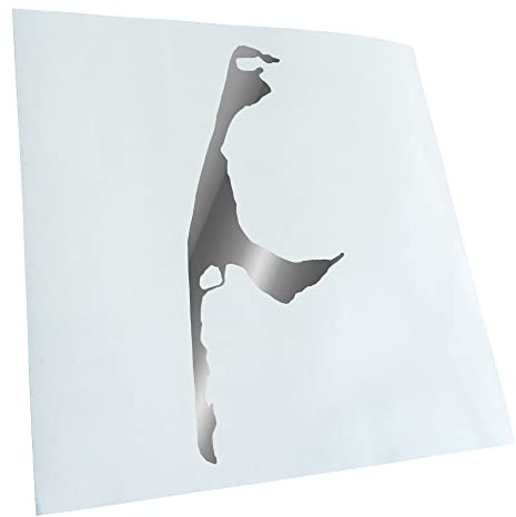 Kiwistar - Autoaufkleber - Sylt - Deutschland - Insel Aufkleber für Auto, Laptop, Fahrrad, LKW, Motorrad Mehrfarbig JDM Decal Racing
