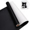 Vinyle Adhésif Noir Mate, 30 x 457 cm Vinyle adhésif Noir pour Cricut, Silhouette Cameo, Vinyle permanent pour Cadeaux de Bricolage, Mug, Fenêtre, Céramique, Plastique