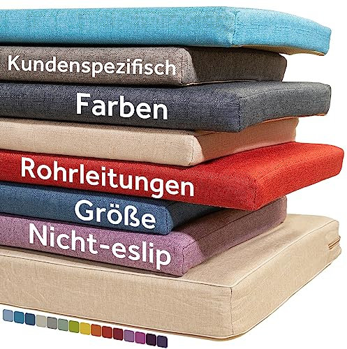 Beyond Your Thoughts Benutzerdefinierte Bankkissen Sitzkissen Bankauflage Gartenbankkissen Polsterauflage Benutzerdefinierte Größe Waschbar Abnehmbarem Rutschfestes
