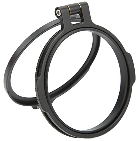 Porte-Filtre D'objectif, Support de Filtre Robuste et Durable à Commutation Rapide Multi ND 49MM 58MM 67MM 72MM 77MM 82MM Tailles D'objectifs D'appareil Photo Bague D'adaptation