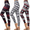 Liitrsh 3 Pcs Frauen Weihnachten Leggings Hohe Taille Yoga Hosen Schneeflocke Rentier Print Legging Strumpfhosen, Siehe Abbildung., Groß