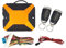 SANWAN Auto Alarmanlage mit Fernbedienung, 12V Diebstahlsicherung Alarmanlage, Auto Keyless Entry System Kit mit 2 Fernbedienungen (CSD-403/T204)