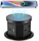 Pop up Socket, Pop up Power Sockets with 15W Wireless Fast Charger, Safe Touchscreen Automatic Pop up Extension Socket with USB & Type C Port for Home Office Kitchen Worktops Desktop, Black