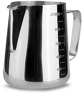 kfh Kaffeekanne, Edelstahl, Milchaufschäumer, Espressokanne, Becher, Krug, Craft-Kaffee, Cappuccinotasse, Latte-Kanne, Küchengeräte