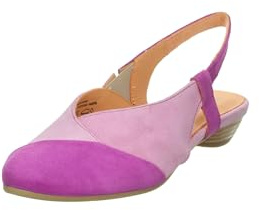 Think! Damen Grace chromfrei gegerbte nachhaltige Halbschuhe, Lilla/Kombi 5010