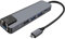 SHUAIGUO-1 5-IN-1 USB C Hub Type-C Docking Station Multiport Adapter with 4K HD RJ45 Ethernet USB 3.0 PD Charging Port Compatible with MacBook MateBook ChromeBook