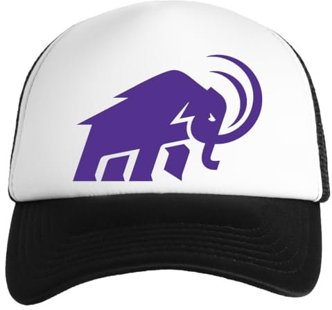 Amherst College Mammuts Weiße Kinder Baseball Cap Unisex Snapback