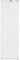 Sharp Integrated Frost Free Upright Freezer with Sliding Door Fixing Kit - E Rated