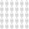 30Pcs Adhesive Wall Plate Hangers,Invisible Plates Hangers for The Walls,1.2 Inch Versatile Plastic Plate Holders for Display,Hanging Hooks for Decorative Plates and Wall Art