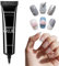 Rhinestone Glue - Extra Strong Adhesive for 3D Sculpting & Charm Application - Long Lasting UV-Activated Formula for Nail Art Decorations & Gem Attachments, 15g