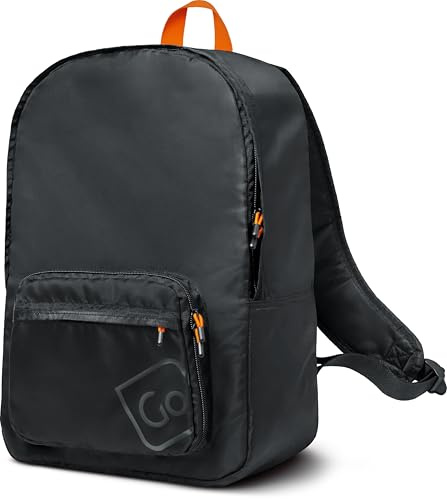 Go Travel Leichter faltbarer Rucksack (schwarz)