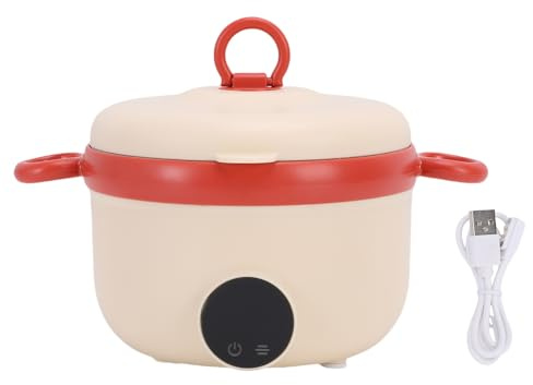Garosa Bol Thermostatique Intelligent, 450 Ml, en Acier Inoxydable, Auto-chauffant Portable Junior, Garde les Aliments au Chaud sans Déversement, pour Petites Portions de Purées