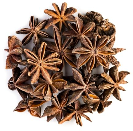 Bio Sternanis Ganz - Illicium Verum Volle Sterne Aromatisch | würzig-süß für Glühwein Currys und asiatische Gerichte vielseitig einsetzbar