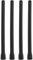 Bewinner 4PCS Portable VHF Antenna Rubber High Gain Handheld Radio Antenna Two Way Radio Walkie Talkie Radio Antenna for ICOM IC-F3 F11 F14 F15 F16 F33 F34 F70, etc