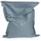 Sitzsack Beanbag rechteckige Bodenkissen 200x140cm 32 Farben Indoor Outdoor Sitzsäcke mit Füllung Riesensitzsack Kindergarten Sitzkissen Schule Bean Bag ca.480L(Grau)