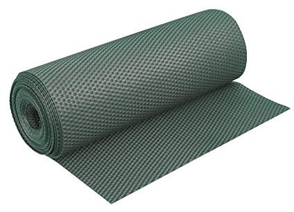 Dynamic24 Polyrattan Sichtschutzmatte in Rattan-Optik PVC Sichtschutz Matte Sichtschutzzaun Balkongeländer Sichtschutzwand Balkonsichtschutz Balkon Zaun Windschutz Poolumrandung Zaun (grün, 300x90cm)