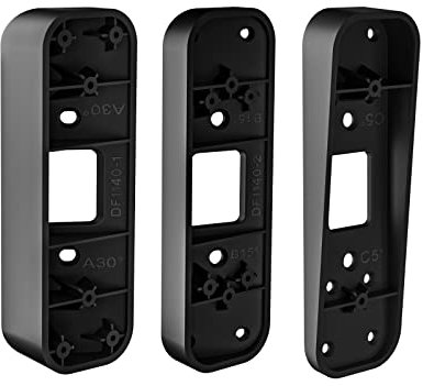 Wall Mount Stand Holder Kit BECEMURU Adjustble ABS Protective Holder with Screwdriver Compatible with Blink Video Doorbell Wall Plate
