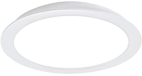 Rabalux 3165 Deckenleuchte/Einbauleuchte SHAUN Kunststoff weiß LED 18W Ø17cm 4000K