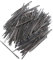 ANKROYU 1 paquet d'épingles à cheveux plates, épingles à cheveux pour chignon pour dames, pinces à cheveux pour coiffer le maquillage, pinces à cheveux en alliage pour femmes (noir)