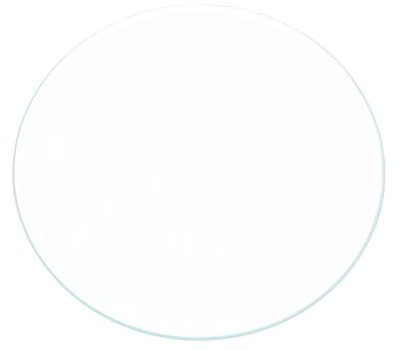 Kozelo 6Stk Uhr Kristallglas - [43mm] Rund Flach Uhrengläser Ersatz für Zifferblatt Verwendung Klar