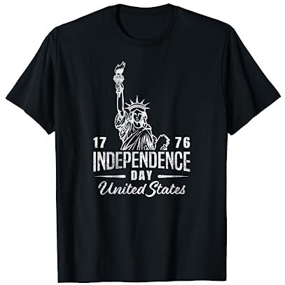 Celebrate Independence Day with our Statue of Liberty T-Shirt