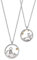 EHOTER Petit Prince Renard Pendentif Collier De Dessin Animé Collier pour Couples Cadeau pour La Saint Valentin l'anniversaire (Couple)