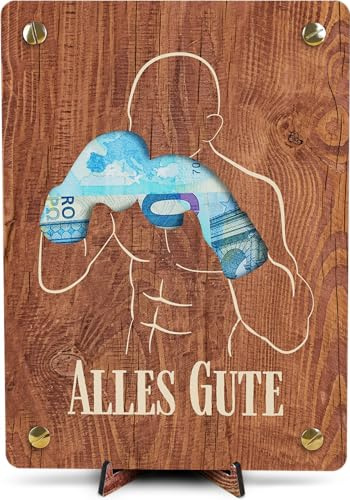 Box Geschenk - XL Geldgeschenk aus Holz inkl. Ständer | Boxer - Geschenke Für Boxer, Boxer Geschenk, Boxen Sport, Martial Arts, Karate, Taekwondo, Jiu Jitsu, Kickboxen,