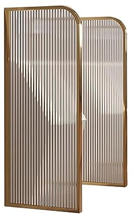 KJHYYPP Urinal-WC-Trennwand, Urinal-Schallwand, Hotel/öffentliche Toilette, wasserdichte Urinal-Trennwand (schwarz, 2 Stück) (Gold 1PCS)