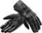 REBELHORN Tracer WP Motorradhandschuhe Herren | Leder | Knöchelprotektoren | wasserdichte, Atmungsaktive HydraShield Membran