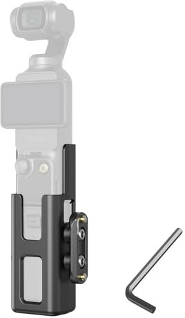 SMALLRIG Erweiterungsadapter-Zubehör für DJI Osmo Pocket 3, Schutzkäfig, mit 1/4-20-Gewindebohrungen, Halterung für NATO-Schienen, Griffe, Magic Arms - 5117