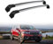 FQYZJDCZ Dachgepäckträger Querträger für Suzuki SX4 2007-2018, Auto Dachgepäckträger Querträger Dachreling Schienen Träger Halter Zubehör,C-Silver Black